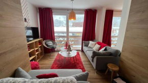 Rouge Canneberge -8 personnes- 84m2 Vue dégagée Sétaz